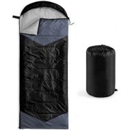 oaskys Camping Sleeping Bag - 3 Season Warm & Cool Weather - Summer, Spring, Fall, Lightweight, Waterproof for Adults & Kids - Camping Gear Equipment, Traveling, and Outdoors