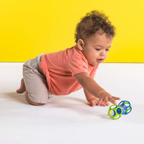  O Ball Bright Starts Oball Shaker Rattle Toy, Ages Newborn Plus