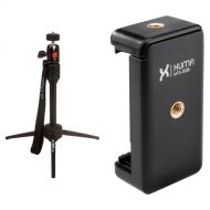 Oben TT-200 Tabletop Tripod and Xuma Smartphone Mount Kit