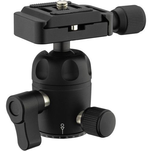  Oben MBH-11 Dual-Action Mini Ball Head with Arca-Style Quick Release Plate