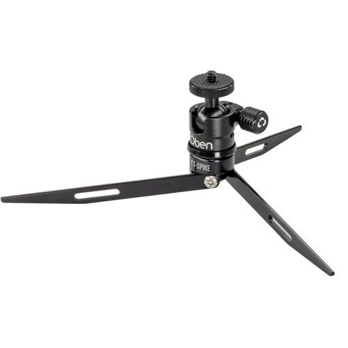  Oben Tabletop Tripod with Spiked Feet