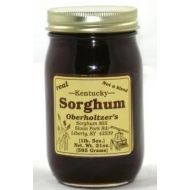 Oberholtzers Sorghum Mill Oberholtzers Pure Kentucky Sorghum 21 Ounce Jar (2-21 Ounce Jars)