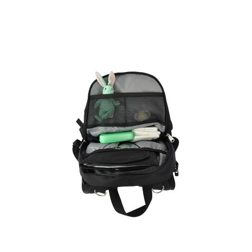  Obersee Rio Diaper Bag Backpack, Black