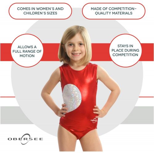  Obersee Girls Girls Gymnastics Leotard