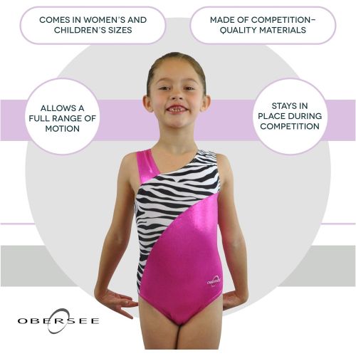  Obersee Girls Girls Gymnastics Leotard