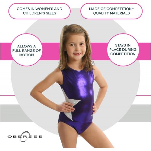  Obersee Girls Girls Gymnastics Leotard