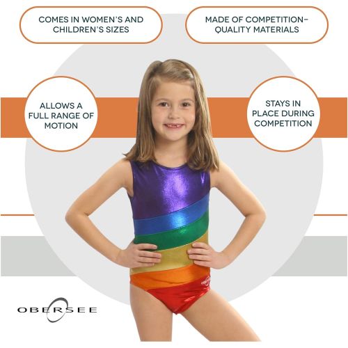  Obersee Girls Girls Gymnastics Leotard