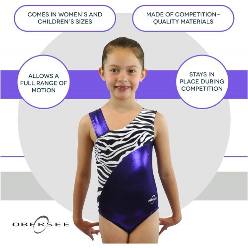  Obersee Girls Girls Gymnastics Leotard