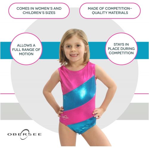  Obersee Girls Girls Gymnastics Leotard