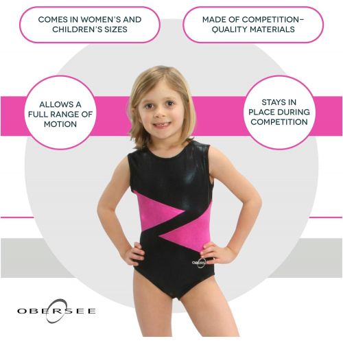  Obersee Girls Girls Gymnastics Leotard