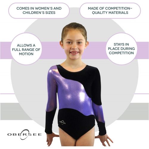  Obersee Girls Girls Gymnastics Leotard