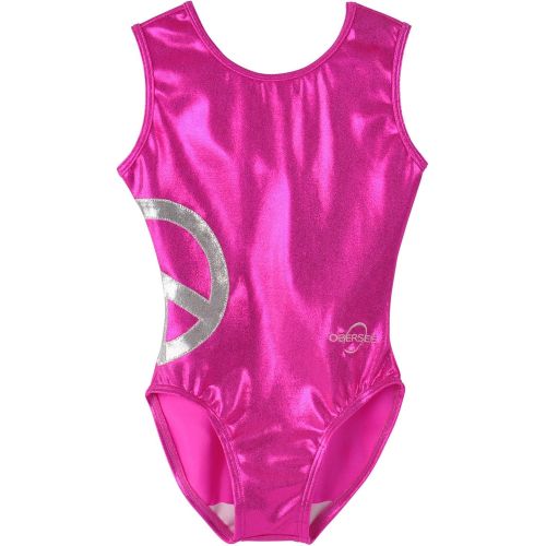  Obersee Womens and Girls Gymnastics Biketard - Purple, Pink, or Black Velvet