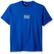 Obey Mens Typewritter Dyed Heavyweight Tshirt