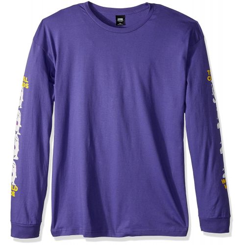  Obey Mens Total Chaos Long Sleeve Tee