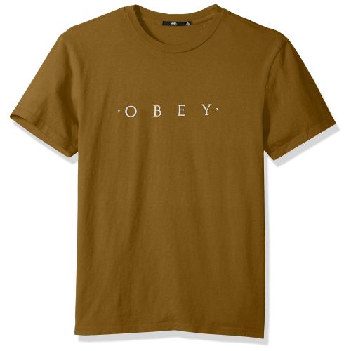  Obey Mens Novel Short Sleeve Pigment Tshirt