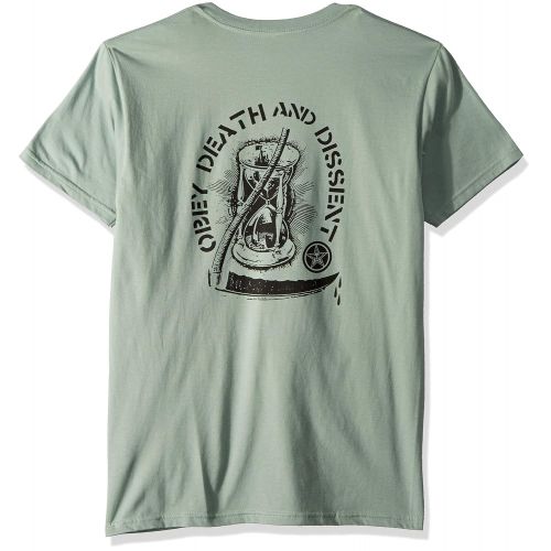 Obey Mens Death & Dissent Premium Short Sleeve Tshirt