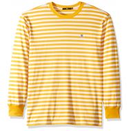 Obey Mens 89 Icon Stripe Box Knit Tee Ii Ls