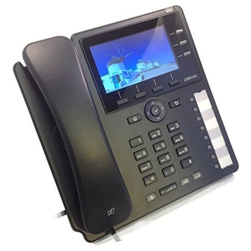  Obihai Gigabit IP Phone - Up to 24 Lines - Built-In WiFi and Bluetooth - Support for Google Voice and SIP-Based Services (OBi1062)