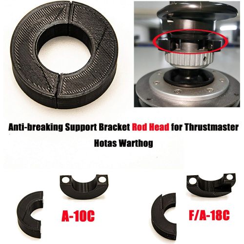  Obokidly for Thrustmaster Hotas Warthog A-10C OR F/A-18C Anti-Breaking Support Bracket Head (Type1-A-10C)