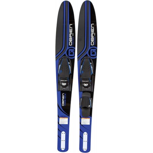  [아마존베스트]OBrien Vortex Widebody Combo Water Skis 65.5, Blue