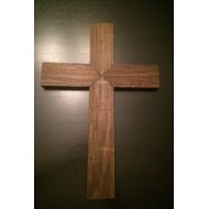 /ObsessiveConstructor Wooden Cross Wall Hanging