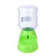 Ocamo 3.5L Pet Automatic Feeder Water Drinking Fountain Cat Dog Intelligent Feeding Vessels Supplies Green