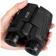 [아마존베스트]Occer 12x25 Compact Binoculars with Clear Low Light Vision, Large Eyepiece Waterproof Binocular for Adults Kids,High Power Easy Focus Binoculars for Bird Watching,Outdoor Hunting,T