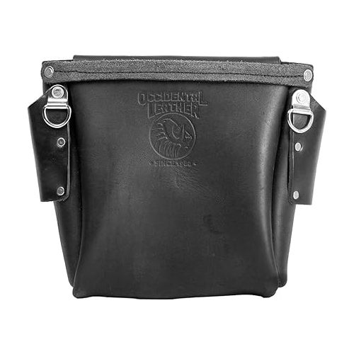  Occidental Leather B9920 Iron Worker's Leather Bolt Bag - Black