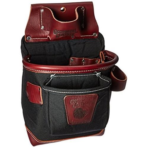  Occidental Leather 8582 Fatlip Tool Bag 10 Deep with 13 Pockets  Holders