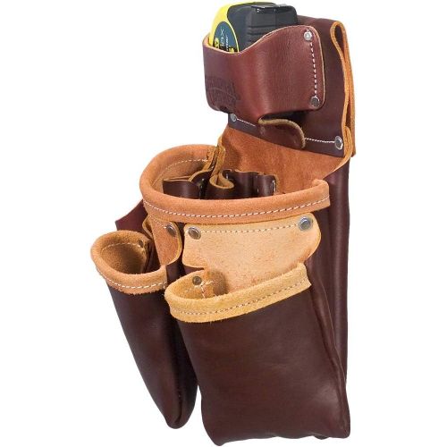  Occidental Leather 5018DBLH 3 Pouch Pro Tool Bag - Left Handed