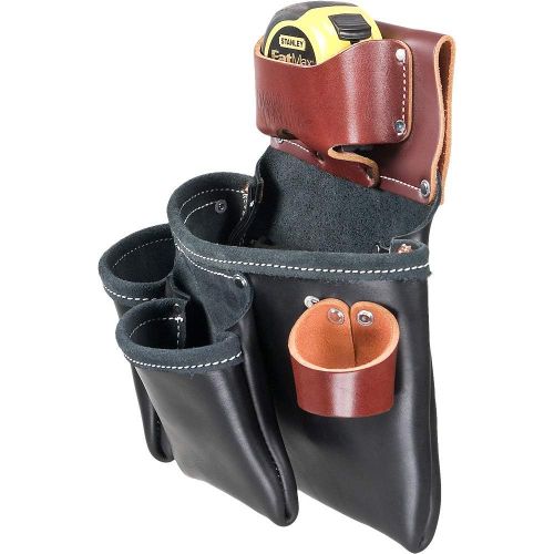  Occidental Leather B5018DB 3 Pouch Pro Tool Bag - Black