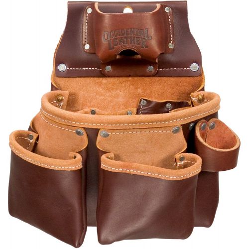  Occidental Leather 5018DB 3 Pouch Pro Tool Bag