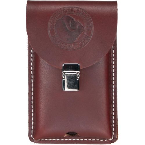  Occidental Leather 5326 Occidental Hand crafted Clip-On Leather Phone Holster Fits Most Smart Phones Including Iphone 5, 6, 7, Samsung 6, Regular