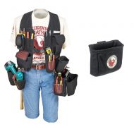 Occidental Leather 2538 Builders Vest Drill Package Bundle w/ 9501 Clip-On Pouch (2 Pieces)