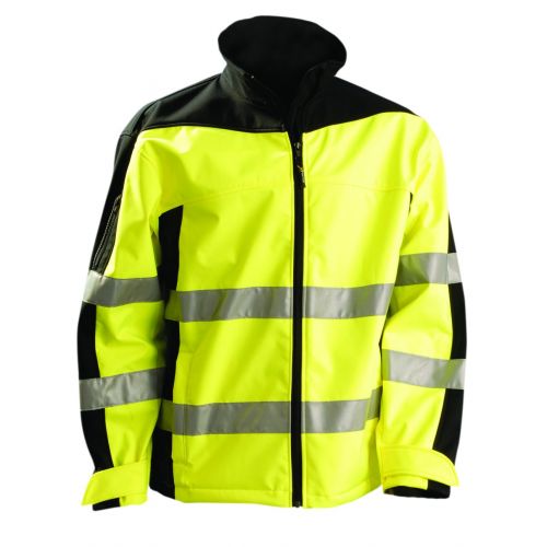  OccuNomix Occunomix SP-BRJ-YM Class 3 Speed Collection Premium Breathable Rain Jacket