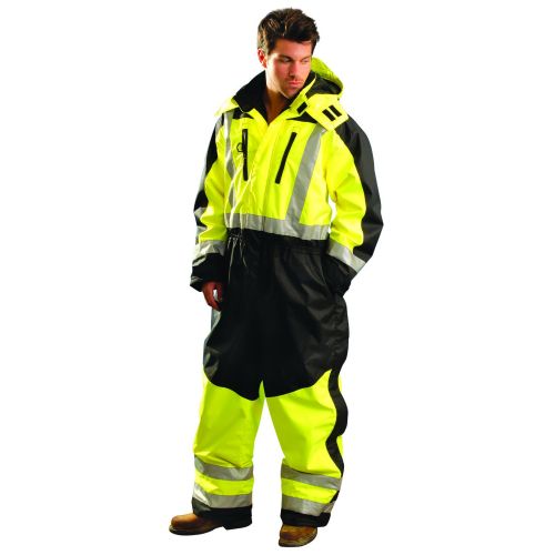  OccuNomix Occunomix SP-BRJ-YM Class 3 Speed Collection Premium Breathable Rain Jacket