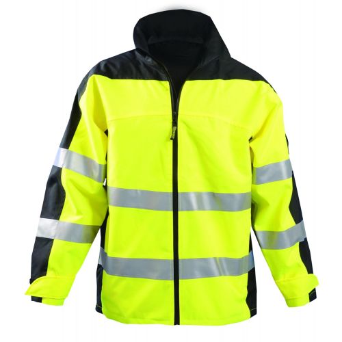  OccuNomix Occunomix SP-BRJ-YM Class 3 Speed Collection Premium Breathable Rain Jacket