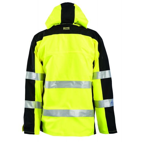  OccuNomix Occunomix SP-BRJ-YM Class 3 Speed Collection Premium Breathable Rain Jacket