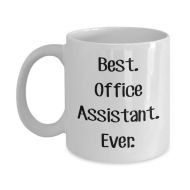 /OccupationGifts Office Assistant Gifts - Best Office Assistant Ever Mug - Funny Tea Hot Cocoa Coffee Cup - Birthday Christmas Gag Gifts Idea