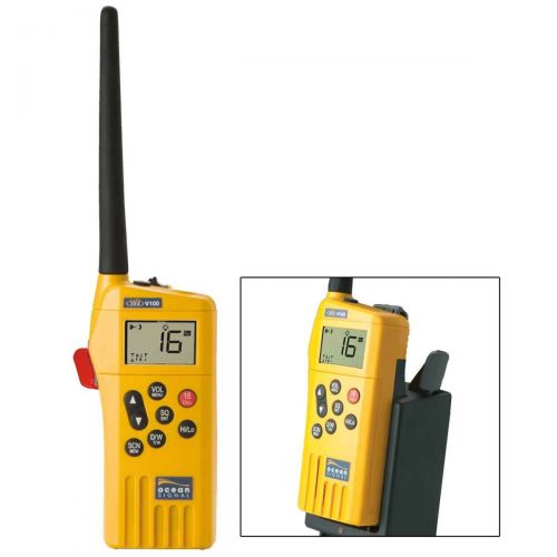  Ocean Signal Safesea V100 Gmdss Vhf Radio W Battery Kit - 720S-00614