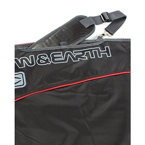  Ocean & Earth O&E Aircon Longboard Cover 96 BlackRedGrey - Surfboard Bag Cover