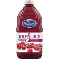 Ocean Spray 100% Juice, Cranberry Raspberry, 60 Ounce Bottle (Pack of 8)
