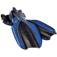 Manta Ray Scuba Diving Fin, Oceanic Blue/Black,XLarge by Oceanic