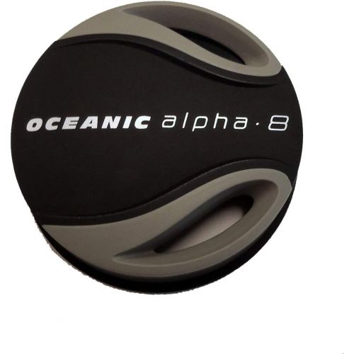  [아마존베스트]Oceanic Diaphragm Cover Second Stage Alpha 8 - Gray & Black