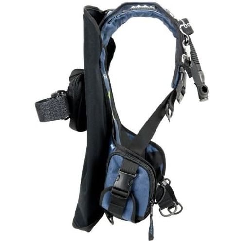  Oceanic New BioLite Travel Scuba Diving BCD -Blue (Size X-Small)