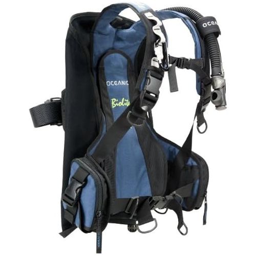  Oceanic New BioLite Travel Scuba Diving BCD -Blue (Size X-Small)