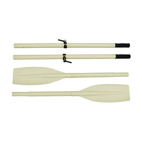  Heavy Duty Aluminum Oars (Split Shaft) with Oar Locks