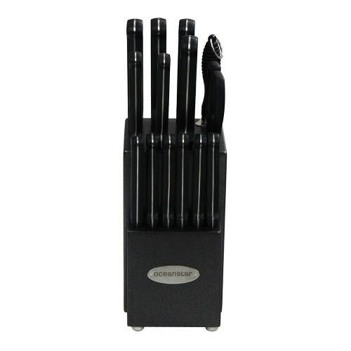  Oceanstar KS1194 Contemporary 15-Piece Knife Set with Block