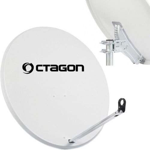  [아마존베스트]-Service-Informationen Octagon 65cm Key SAT Satellite Dish Antenna Light