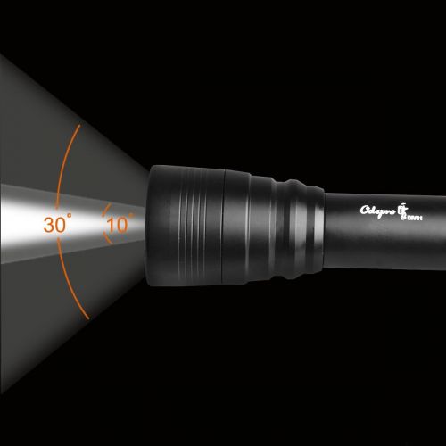  Odepro 1050 Lumen Taucherleuchten Eingestellt 150M Unterwassertauchen